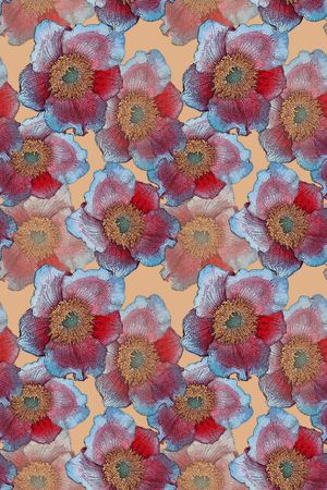 植物花卉印花华亿平台图片