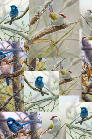 小清新印花华亿平台图片