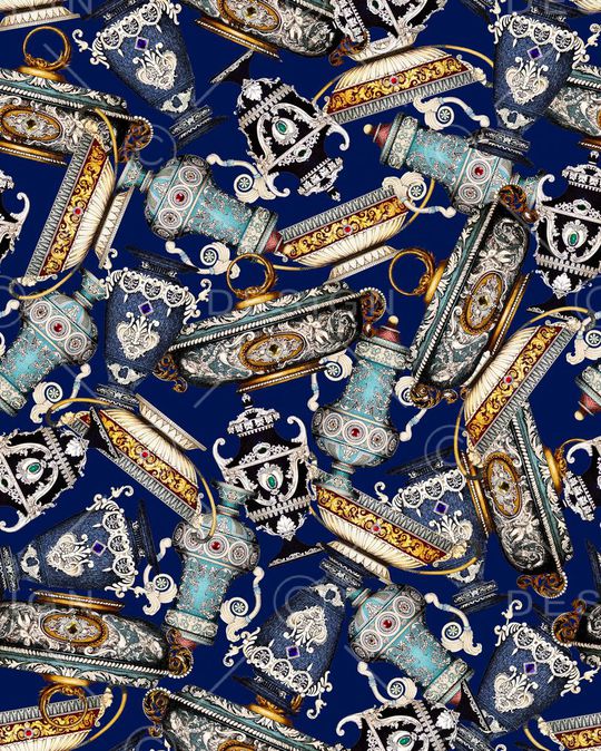 欧式印花华亿平台图片