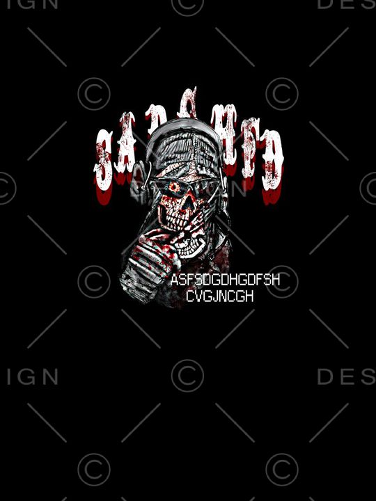 时尚潮流男装T恤定位印花印花华亿平台图片