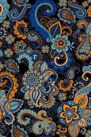 佩斯利印花华亿平台图片