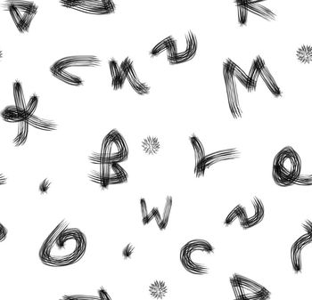 674700-创意动感字母花卉3