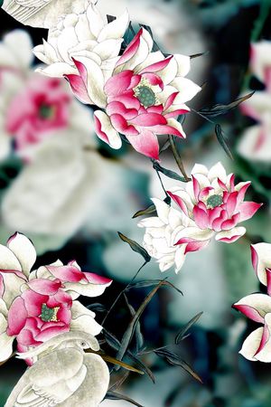 乱花印花华亿平台图片