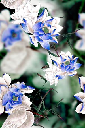 乱花印花华亿平台图片