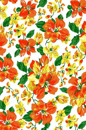 乱花印花华亿平台图片