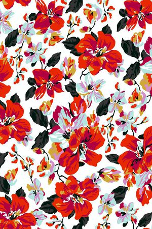 乱花印花华亿平台图片