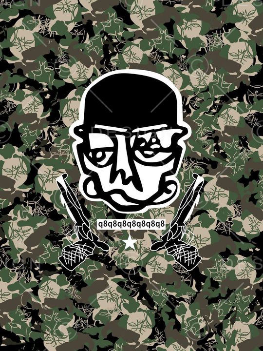 迷彩印花华亿平台图片