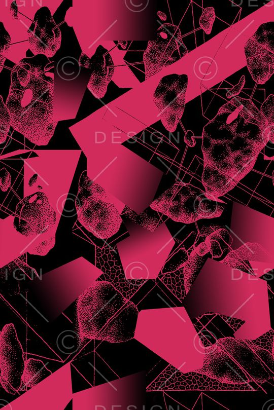 抽象印花华亿平台图片