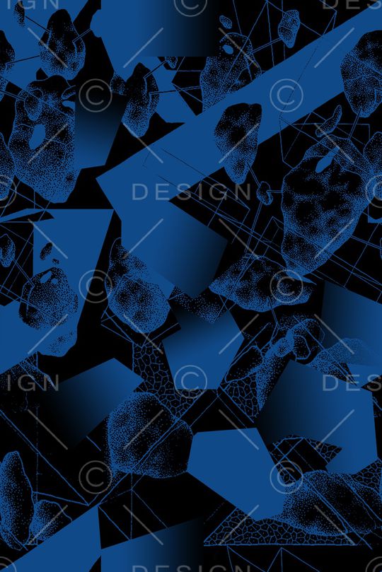 抽象印花华亿平台图片