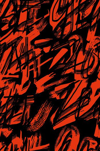 674921-涂鸦抽象字母2