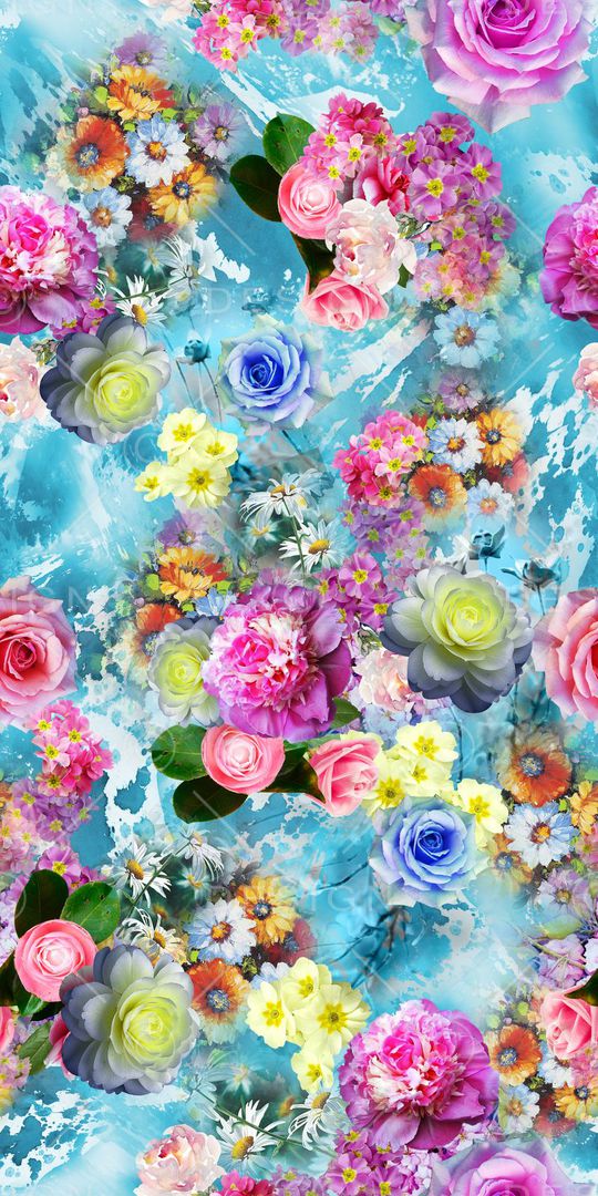 清爽时尚印花华亿平台图片