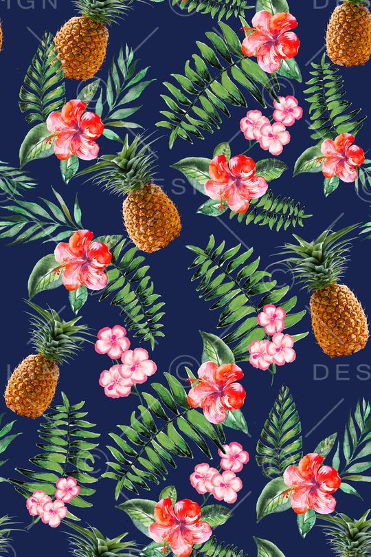 手绘花印花华亿平台图片