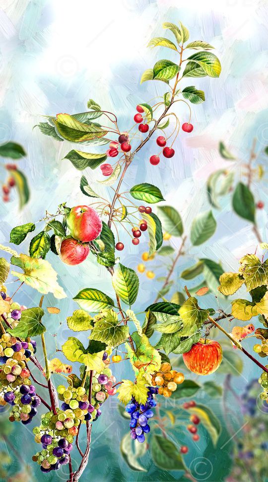 叶子。树枝印花华亿平台图片