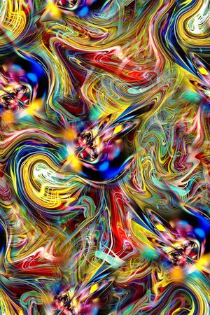 抽象印花华亿平台图片