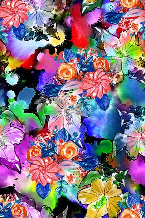 时尚印花华亿平台图片