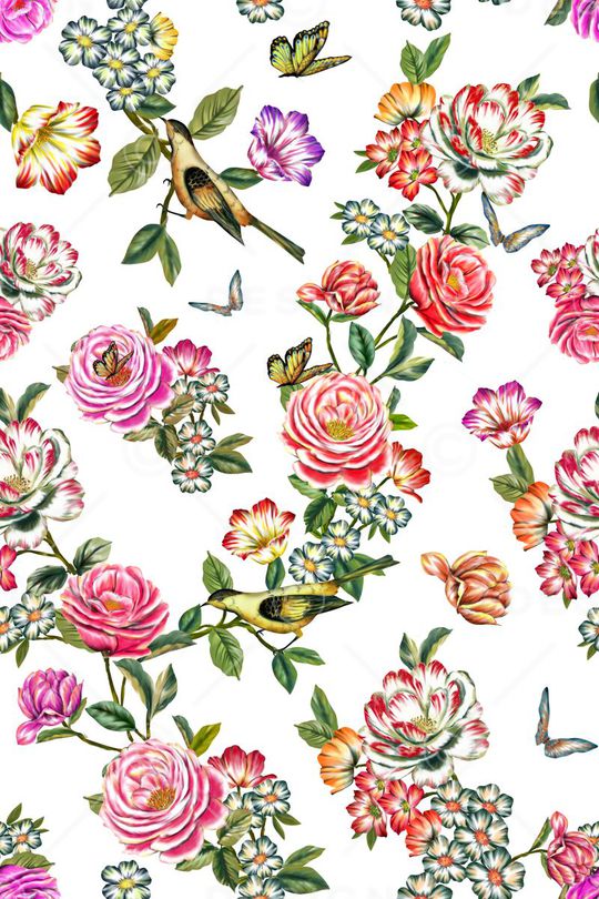 玫瑰印花华亿平台图片