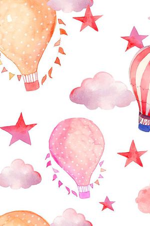 热气球印花华亿平台图片