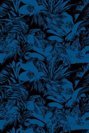 植物印花华亿平台图片