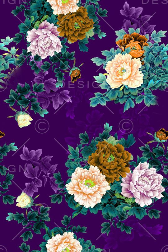 面料花印花华亿平台图片