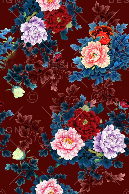 面料花印花华亿平台图片