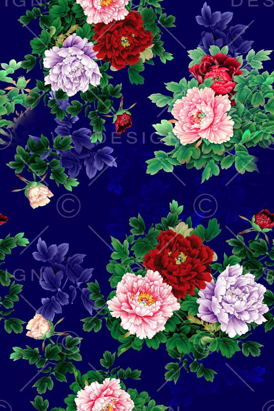 面料花印花华亿平台图片