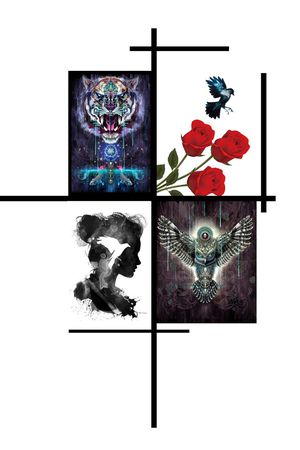 色块印花华亿平台图片