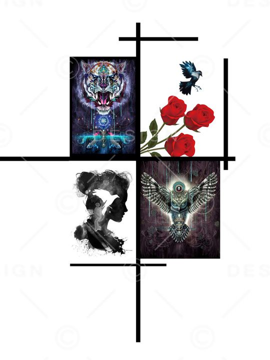 色块印花华亿平台图片