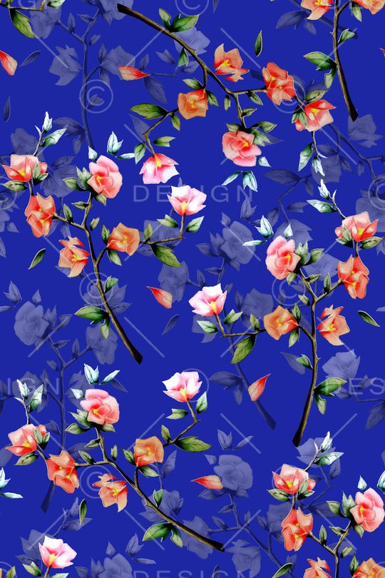 小碎花印花华亿平台图片