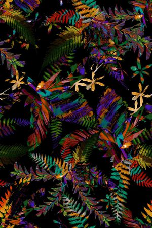 花朵印花华亿平台图片