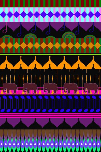 675314-东南亚风格花纹纹理几何2