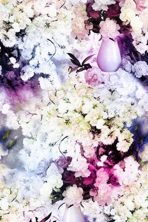 小碎花印花华亿平台图片