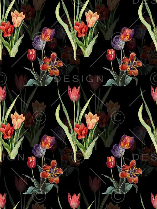 复古印花华亿平台图片