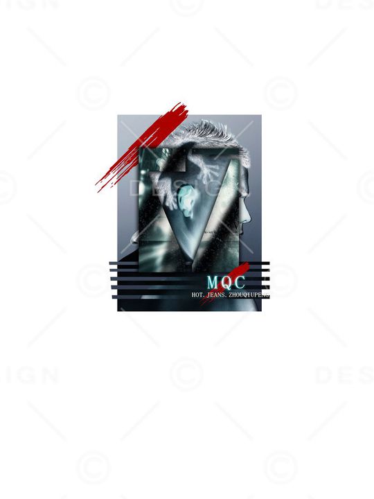 MCQ印花华亿平台图片