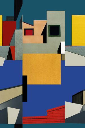 色块印花华亿平台图片