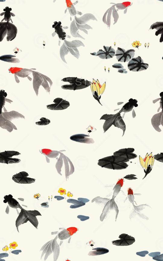 中国风印花华亿平台图片