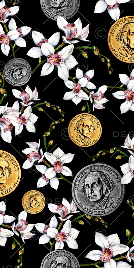 硬币印花华亿平台图片