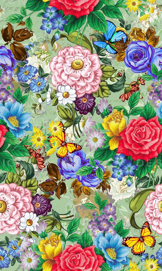 花鸟印花华亿平台图片