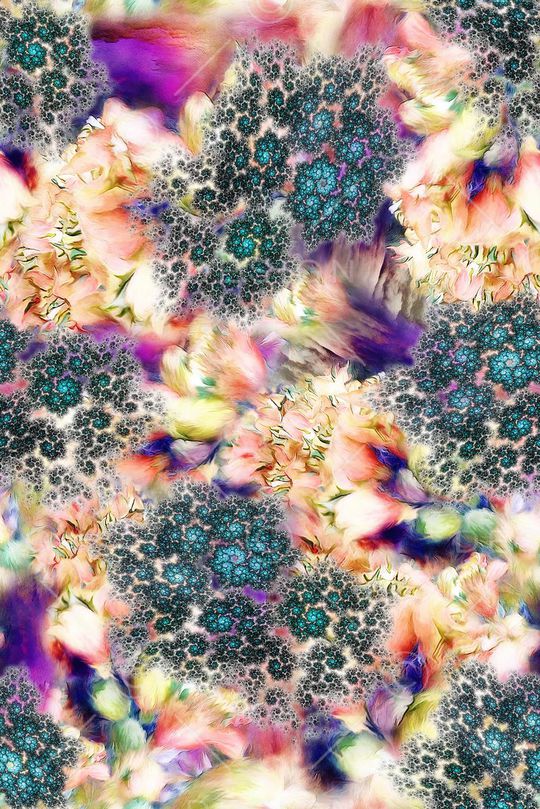 抽象动感印花华亿平台图片