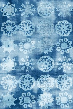 牛仔布纹印花华亿平台图片