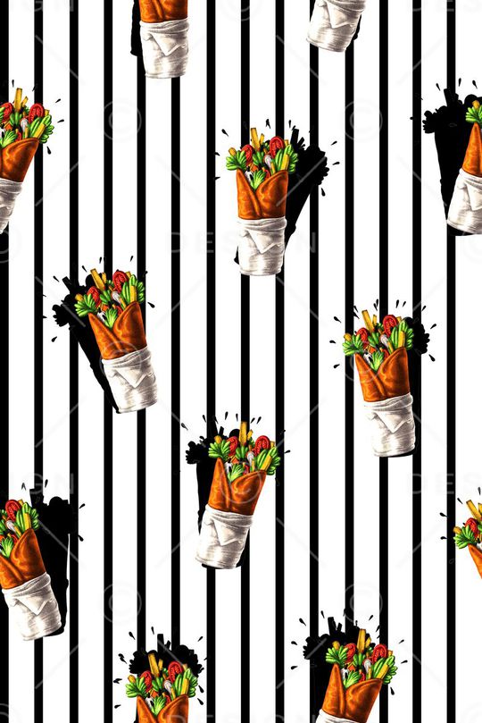 条纹印花华亿平台图片