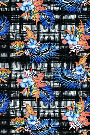 莫妮卡-大牌华亿平台印花华亿平台图片