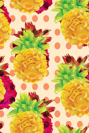 菠萝印花华亿平台图片