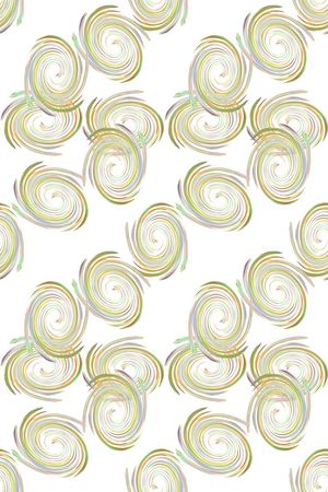 抽象图案印花华亿平台图片