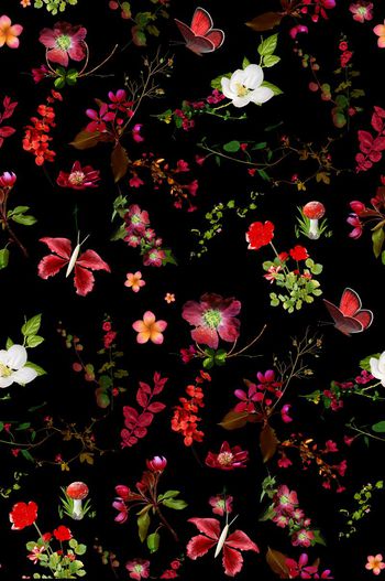 小碎花印花华亿平台图片