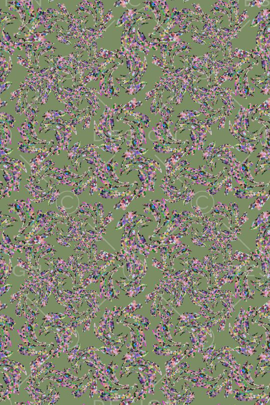 迷彩图案印花华亿平台图片