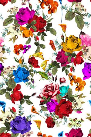 乱花印花华亿平台图片