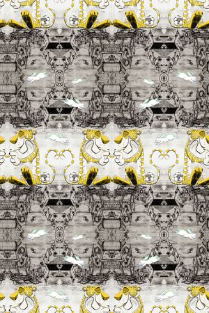 几何印花华亿平台图片