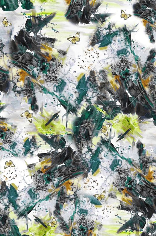 抽象印花华亿平台图片