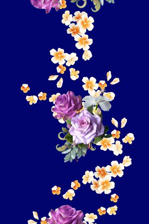 玫瑰印花华亿平台图片