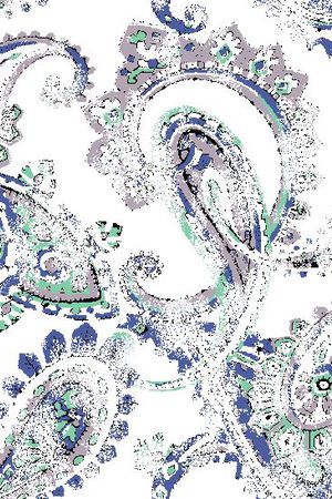 佩斯利印花华亿平台图片